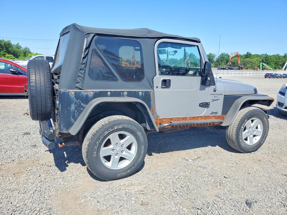 2001 Jeep Wrangler / Tj მანქანა იყიდება აუქციონზე, vin: 1J4FA49S01P357071, აუქციონის ნომერი: 56085236