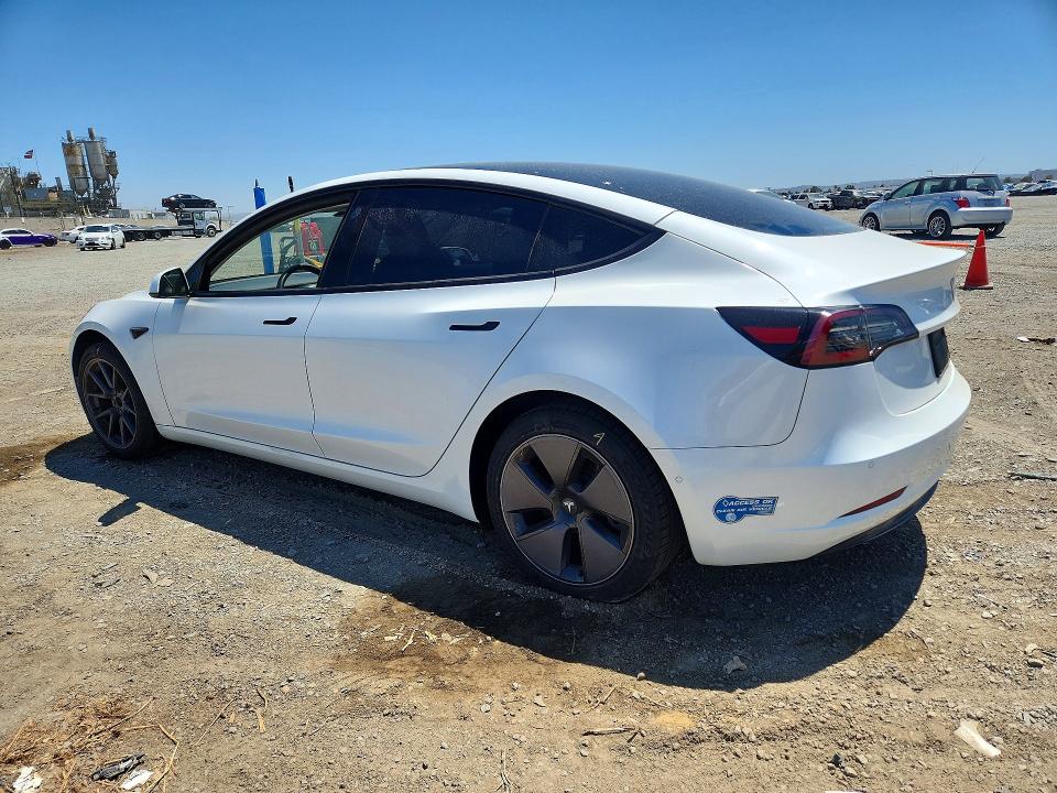 57075236 :رقم المزاد ، 5YJ3E1EA5MF976286 vin ، 2021 Tesla Model 3 مزاد بيع