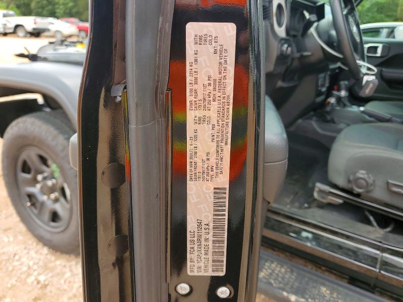 Продаж на аукціоні авто 2024 Jeep Wrangler, vin: 1C4PJXAN4RW112647, номер лоту: 57956246