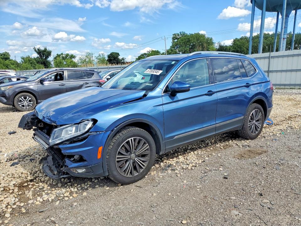 2018 Volkswagen Tiguan მანქანა იყიდება აუქციონზე, vin: 3VV2B7AX0JM170026, აუქციონის ნომერი: 57569346