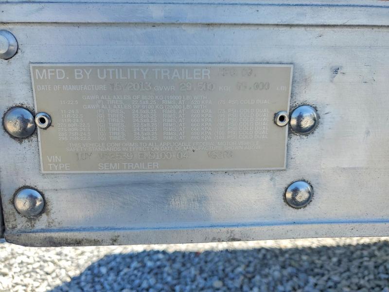 2014 Utility Trailer Mfg. Reefer მანქანა იყიდება აუქციონზე, vin: 1UYVS2539EM910004, აუქციონის ნომერი: 54500026
