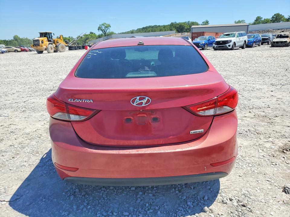 56164296 :رقم المزاد ، KMHDH4AEXFU299618 vin ، 2015 Hyundai Elantra مزاد بيع