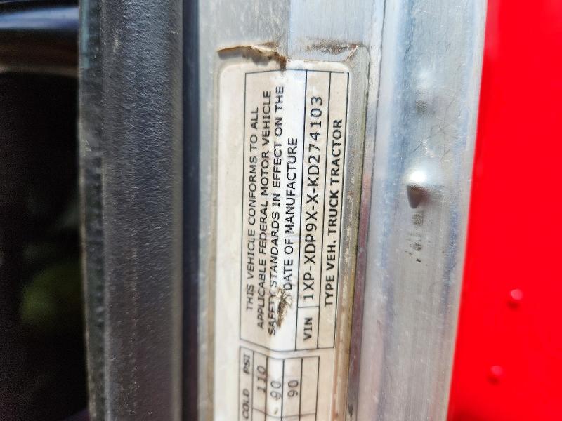Продаж на аукціоні авто 2019 Peterbilt 389, vin: 1XPXDP9XXKD274103, номер лоту: 59137376