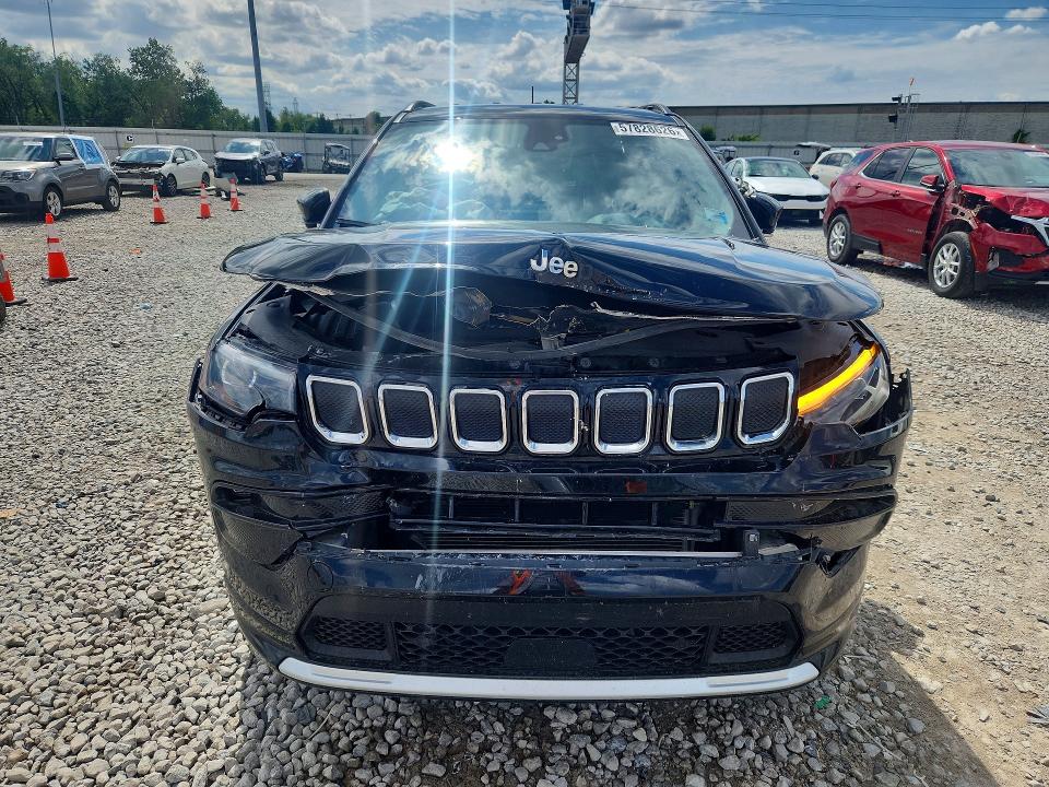 Продажа на аукционе авто 2022 Jeep Compass, vin: 3C4NJDCB1NT100965, номер лота: 57828626