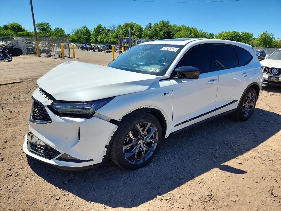 51922756 :رقم المزاد ، 5J8YE1H00NL038088 vin ، 2022 Acura Mdx مزاد بيع