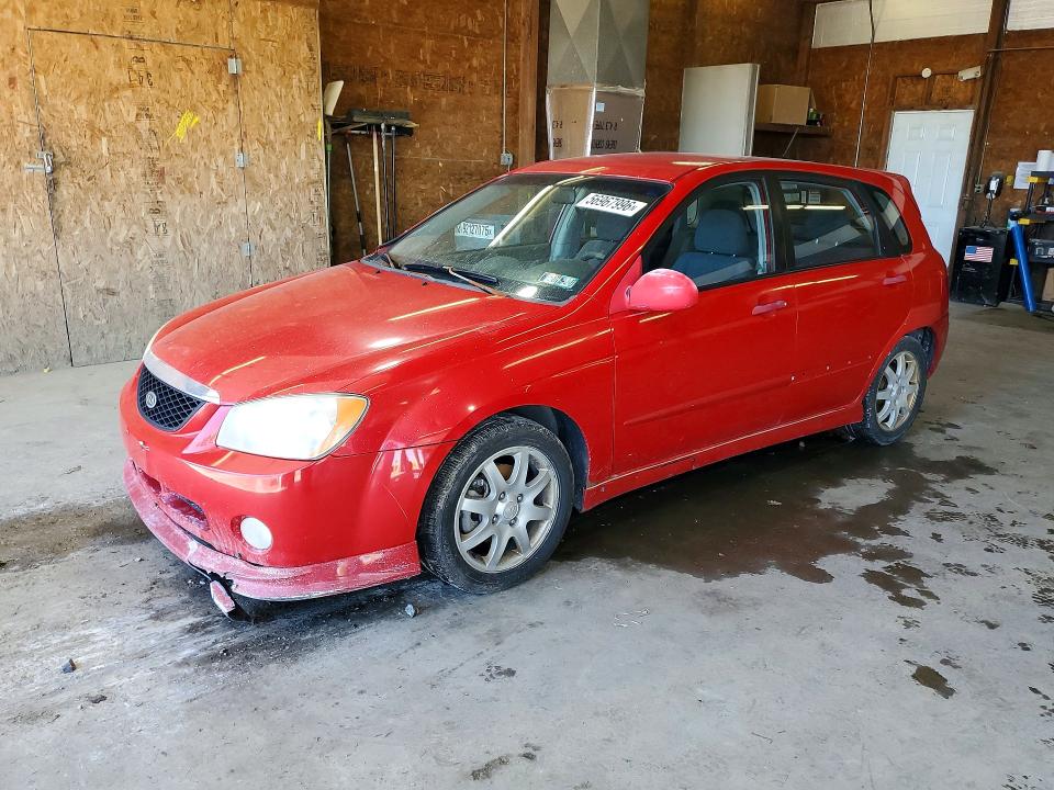 56967996 :رقم المزاد ، KNAFE161365244901 vin ، 2006 Kia Spectra مزاد بيع