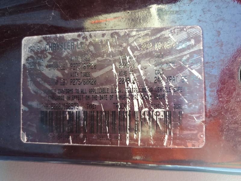 Продаж на аукціоні авто 2008 Dodge Ram 1500, vin: 1D7HA18228J158573, номер лоту: 58481426