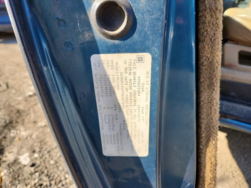 Продажа на аукционе авто 1995 Chevrolet Astro, vin: 1GNDM19W5SB267295, номер лота: 55703436