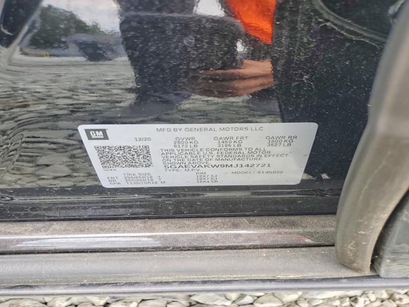 Aukcja sprzedaży 2021 Buick Enclave, vin: 5GAEVAKW9MJ142721, numer aukcji: 55995976