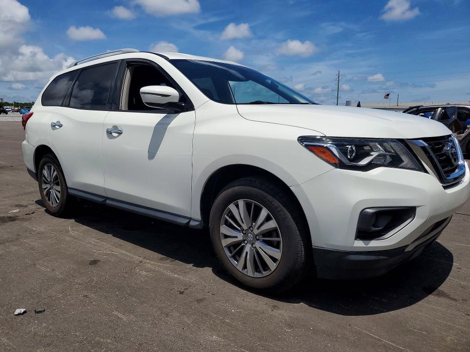 2018 Nissan Pathfinder მანქანა იყიდება აუქციონზე, vin: 5N1DR2MM1JC617242, აუქციონის ნომერი: 57184486