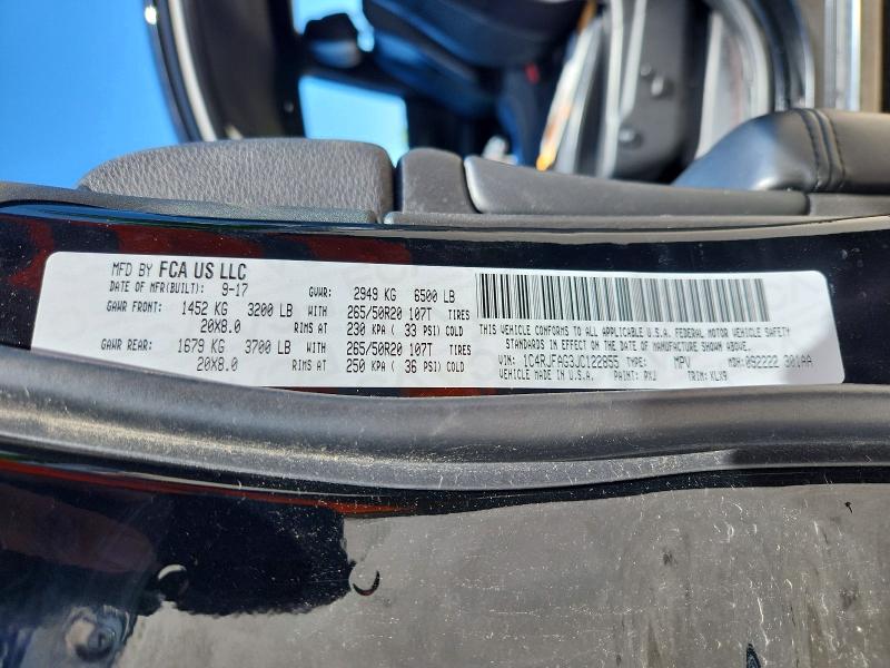 Aukcja sprzedaży 2018 Jeep Grand Cherokee, vin: 1C4RJFAG3JC122855, numer aukcji: 55493586