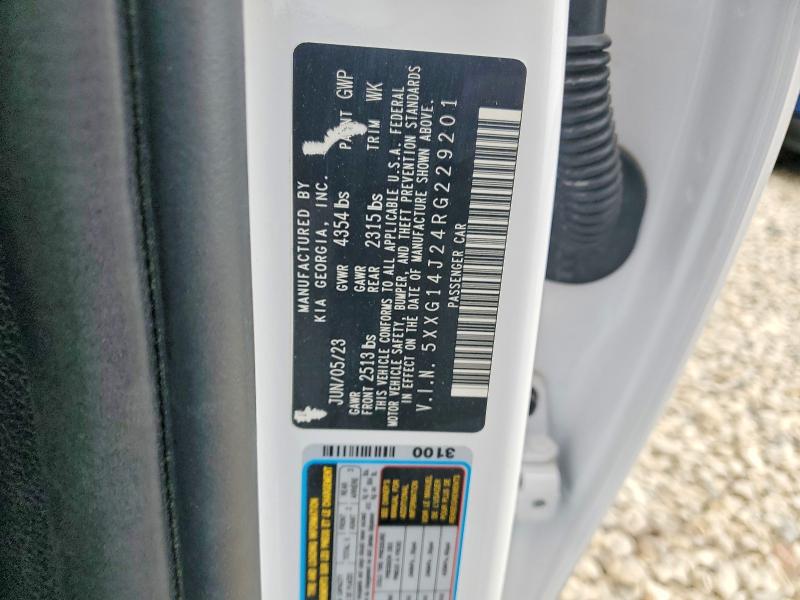 Aukcja sprzedaży 2024 Kia K5, vin: 5XXG14J24RG229201, numer aukcji: 55644016