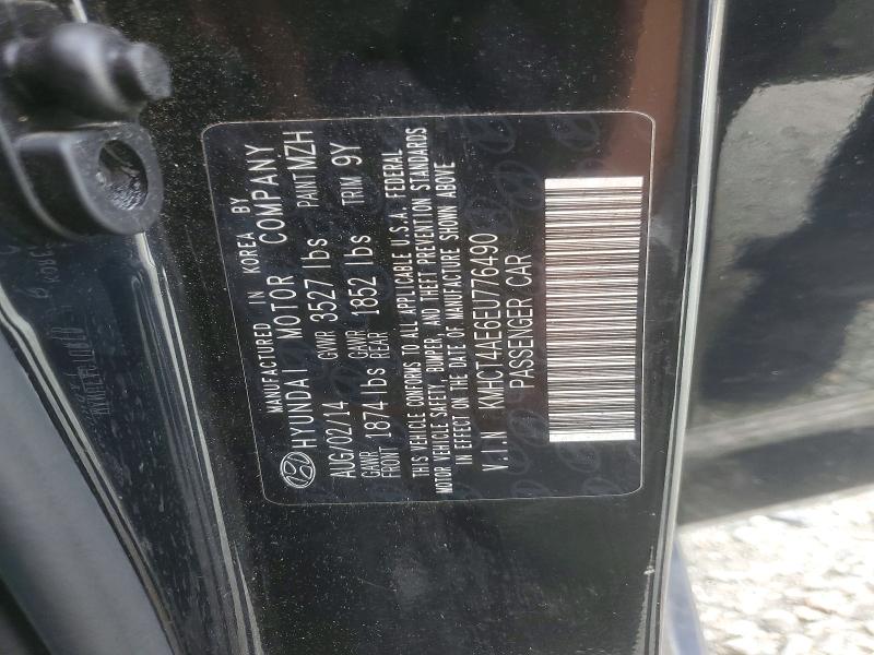 2014 Hyundai Accent მანქანა იყიდება აუქციონზე, vin: KMHCT4AE6EU776490, აუქციონის ნომერი: 62805846