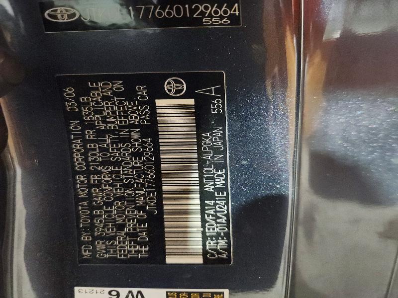 Продажа на аукционе авто 2006 Scion Tc, vin: JTKDE177660129664, номер лота: 57649916