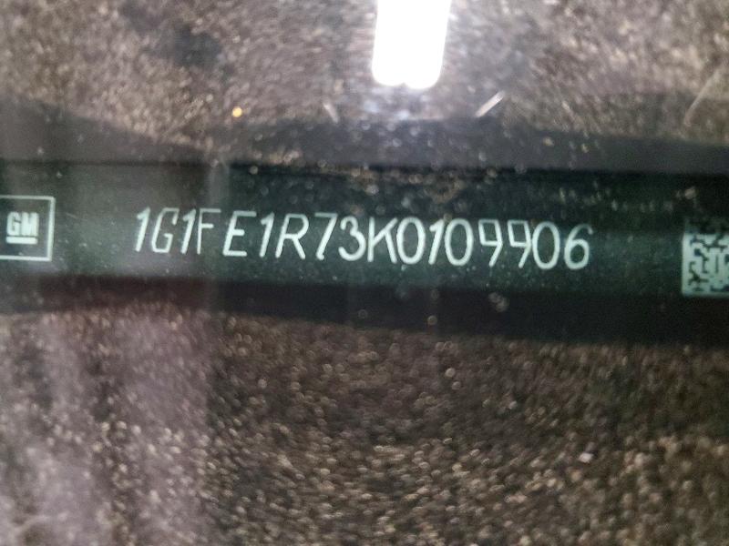 2019 Chevrolet Camaro მანქანა იყიდება აუქციონზე, vin: 1G1FE1R73K0109906, აუქციონის ნომერი: 55619166