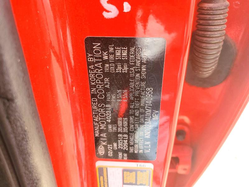 Aukcja sprzedaży 2021 Kia Soul, vin: KNDJ23AUXM7140958, numer aukcji: 56427776