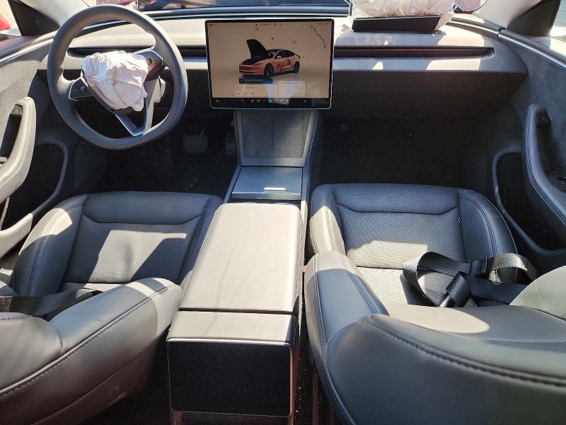 2024 Tesla Model 3 მანქანა იყიდება აუქციონზე, vin: 5YJ3E1EB7RF769852, აუქციონის ნომერი: 57180306