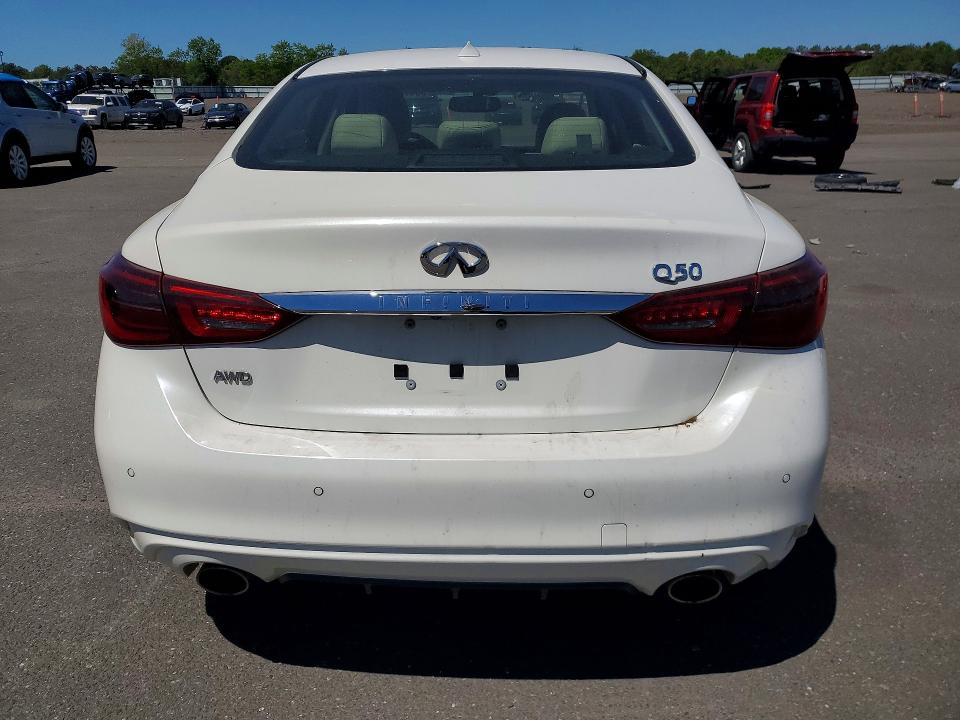 2022 Infiniti Q50 მანქანა იყიდება აუქციონზე, vin: JN1EV7BR0NM340344, აუქციონის ნომერი: 55410836