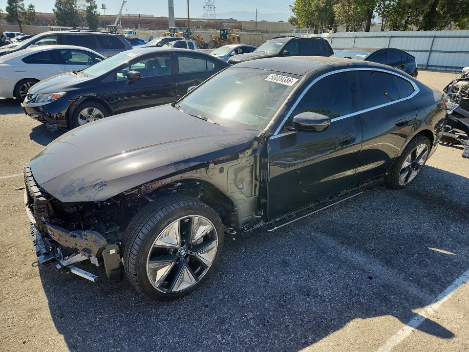 2025 Bmw I4 მანქანა იყიდება აუქციონზე, vin: WBY23HD03SFU64651, აუქციონის ნომერი: 55809586