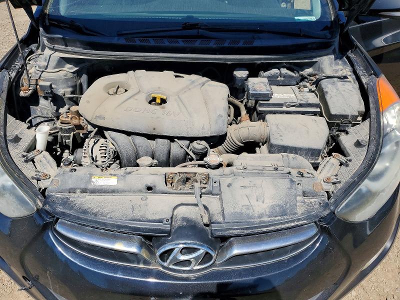 58819136 :رقم المزاد ، 5NPDH4AE5CH087350 vin ، 2012 Hyundai Elantra مزاد بيع