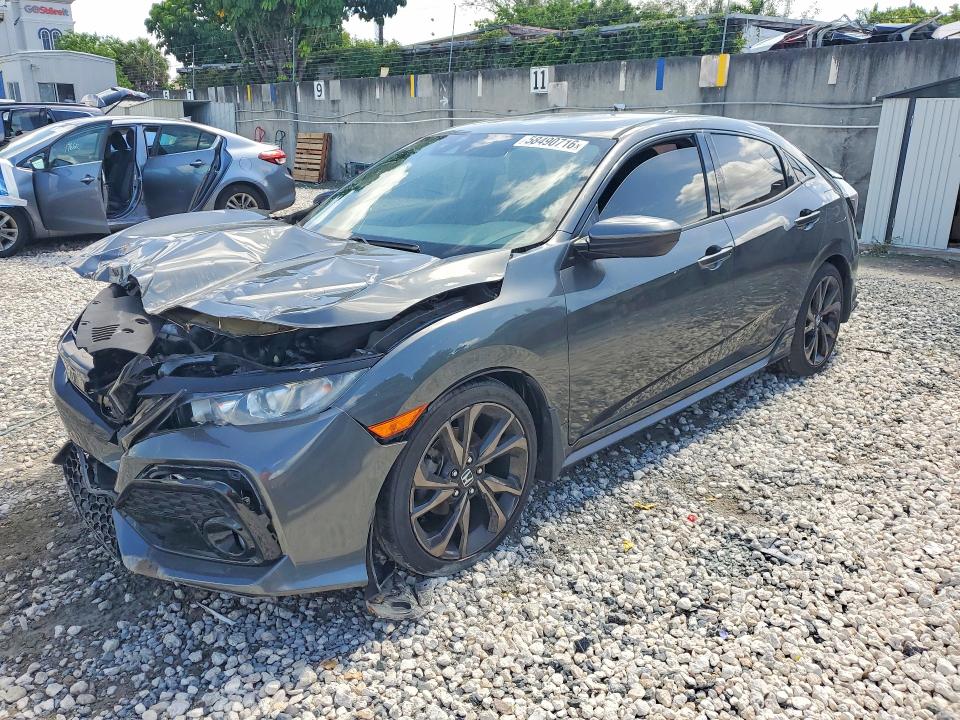Продаж на аукціоні авто 2019 Honda Civic, vin: SHHFK7H42KU219419, номер лоту: 58490716