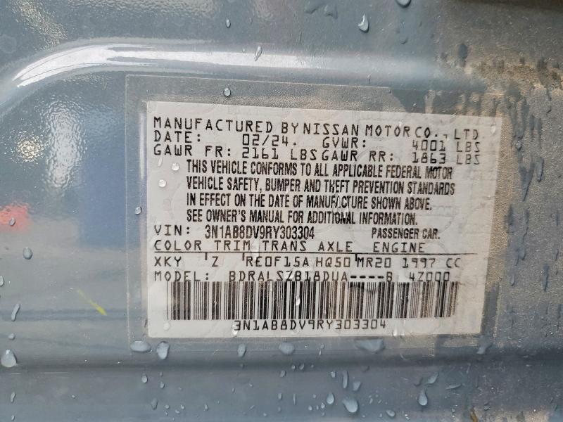 55843786 :رقم المزاد ، 3N1AB8DV9RY303304 vin ، 2024 Nissan Sentra مزاد بيع