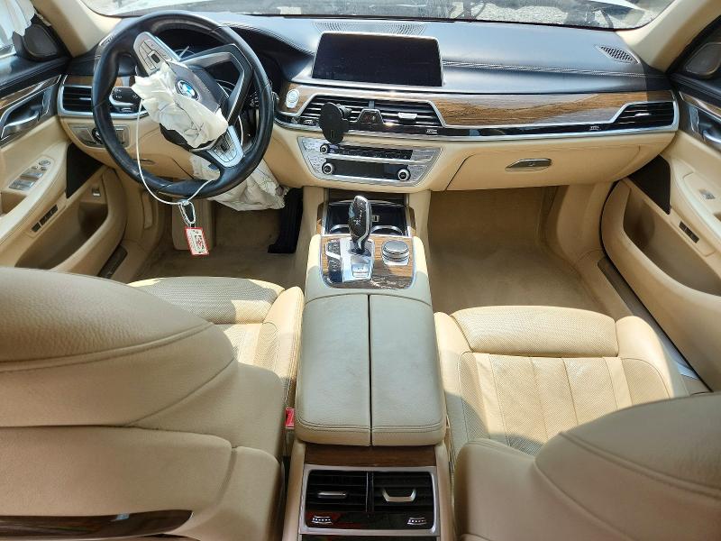 2016 Bmw 740 მანქანა იყიდება აუქციონზე, vin: WBA7E2C59GG547835, აუქციონის ნომერი: 58597536