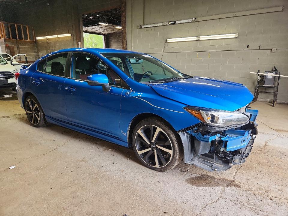 Продажа на аукционе авто 2021 Subaru Impreza, vin: 4S3GKAL69M3600258, номер лота: 57504276