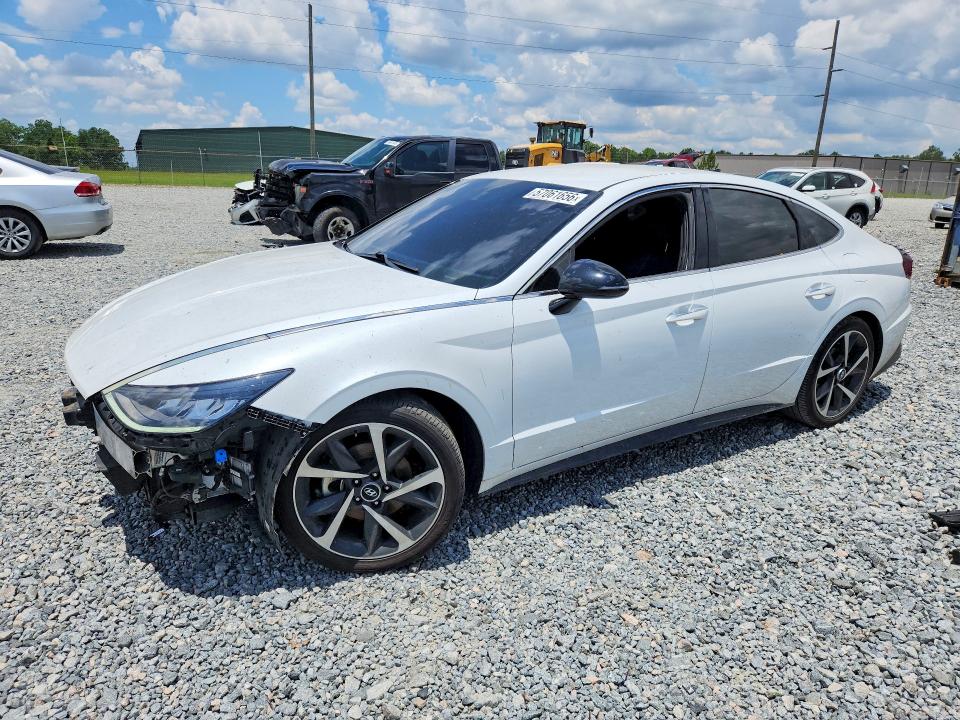 2021 Hyundai Sonata მანქანა იყიდება აუქციონზე, vin: 5NPEJ4J2XMH120293, აუქციონის ნომერი: 57061656