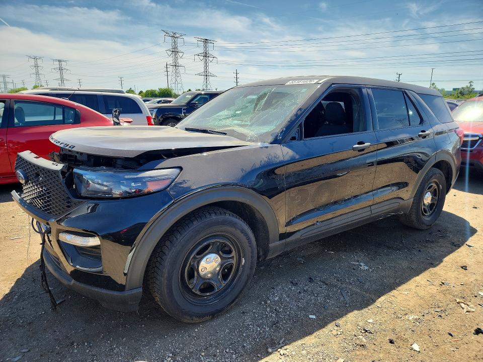 55181026 :رقم المزاد ، 1FM5K8AC1NGB76945 vin ، 2022 Ford Explorer مزاد بيع