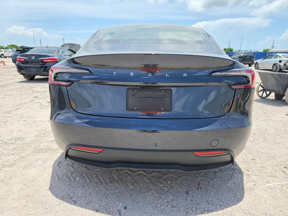 57663206 :رقم المزاد ، 5YJ3E1EA4SF970881 vin ، 2025 Tesla Model 3 مزاد بيع