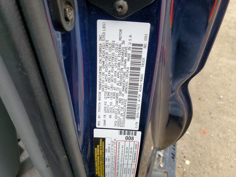58637896 :رقم المزاد ، 5TEUU42N36Z236432 vin ، 2006 Toyota Tacoma مزاد بيع