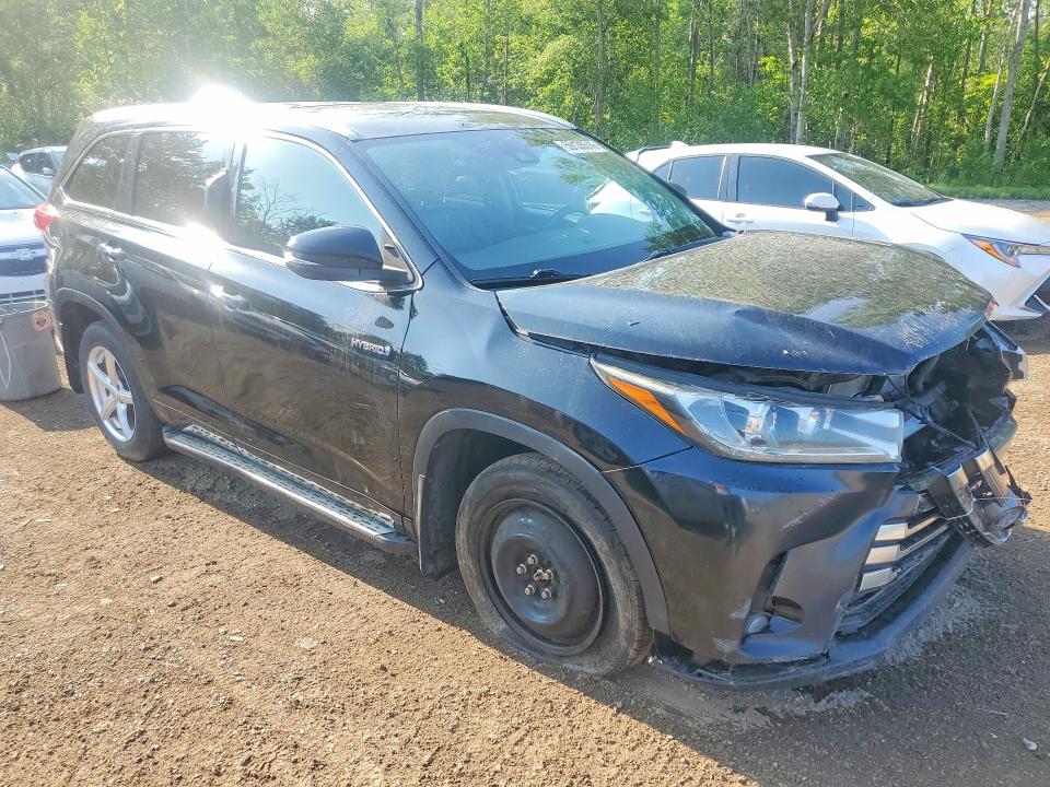 2018 Toyota Highlander Hybrid მანქანა იყიდება აუქციონზე, vin: 5TDJGRFH0JS040062, აუქციონის ნომერი: 59135516