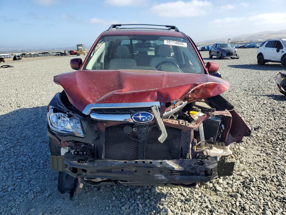 59114656 :رقم المزاد ، JF2SJAEC8HH585763 vin ، 2017 Subaru Forester مزاد بيع