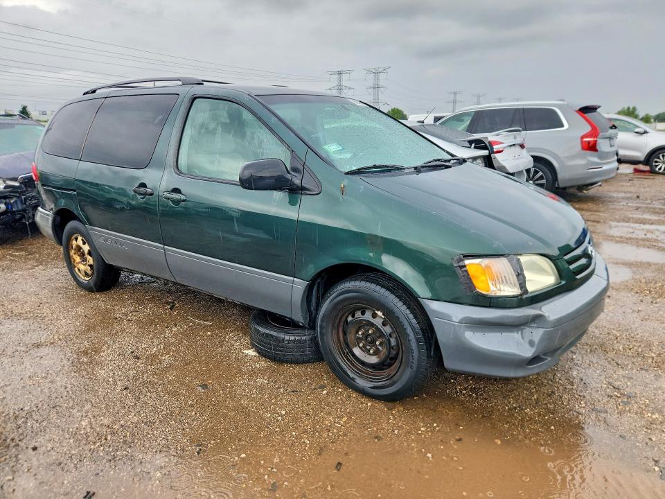 2001 Toyota Sienna მანქანა იყიდება აუქციონზე, vin: 4T3ZF13C21U412595, აუქციონის ნომერი: 56079696