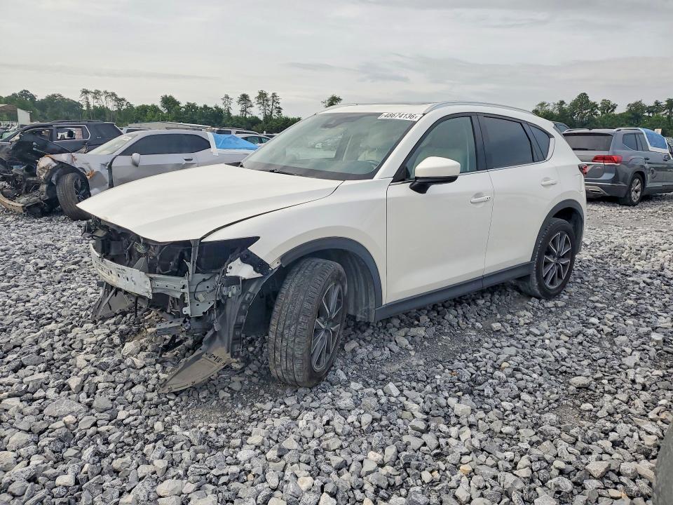 2018 Mazda Cx-5 მანქანა იყიდება აუქციონზე, vin: JM3KFADM6J1332053, აუქციონის ნომერი: 48674136