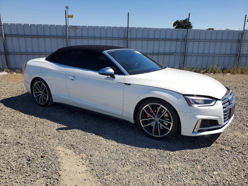 2018 Audi S5 მანქანა იყიდება აუქციონზე, vin: WAU24GF54JN021301, აუქციონის ნომერი: 58480196