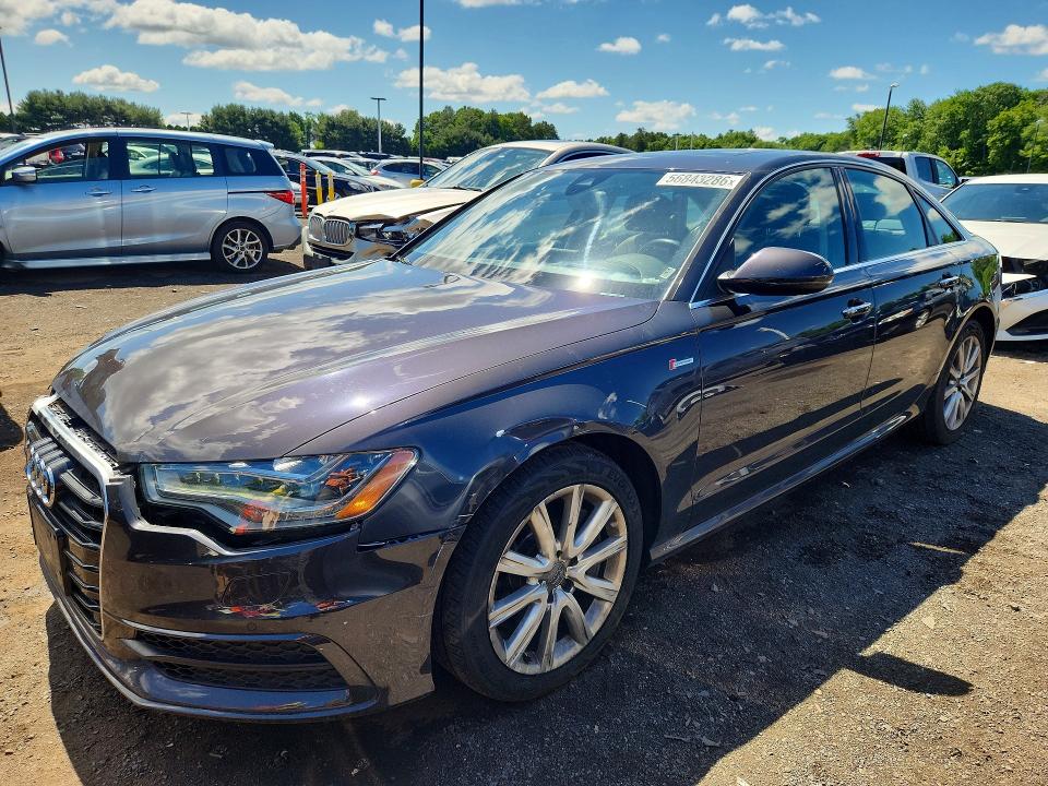 56843286 :رقم المزاد ، WAUHGAFC8FN009799 vin ، 2015 Audi A6 مزاد بيع