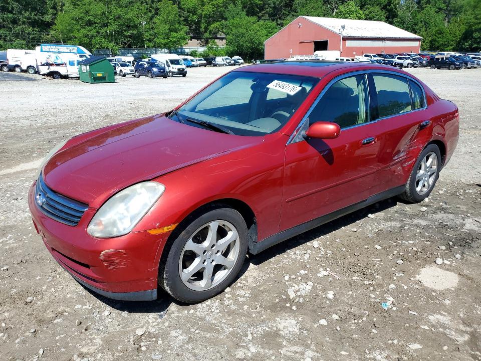 2003 Infiniti G35 მანქანა იყიდება აუქციონზე, vin: JNKCV51E23M318316, აუქციონის ნომერი: 56493176