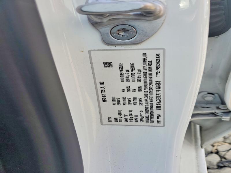 Продаж на аукціоні авто 2023 Tesla Model 3, vin: 5YJ3E1EA7PF478983, номер лоту: 58595646