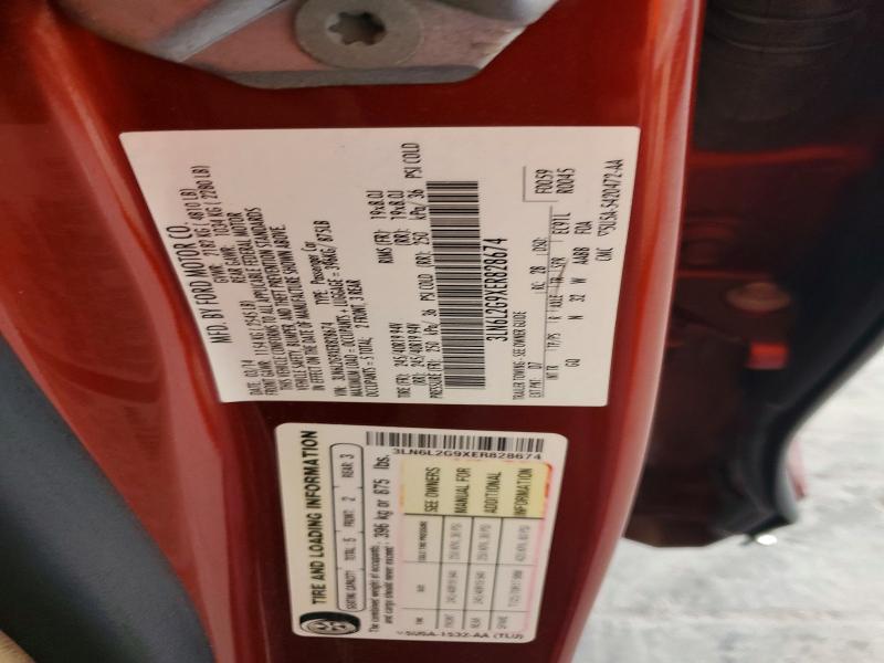 Продаж на аукціоні авто 2014 Lincoln Mkz, vin: 3LN6L2G9XER828674, номер лоту: 57720866