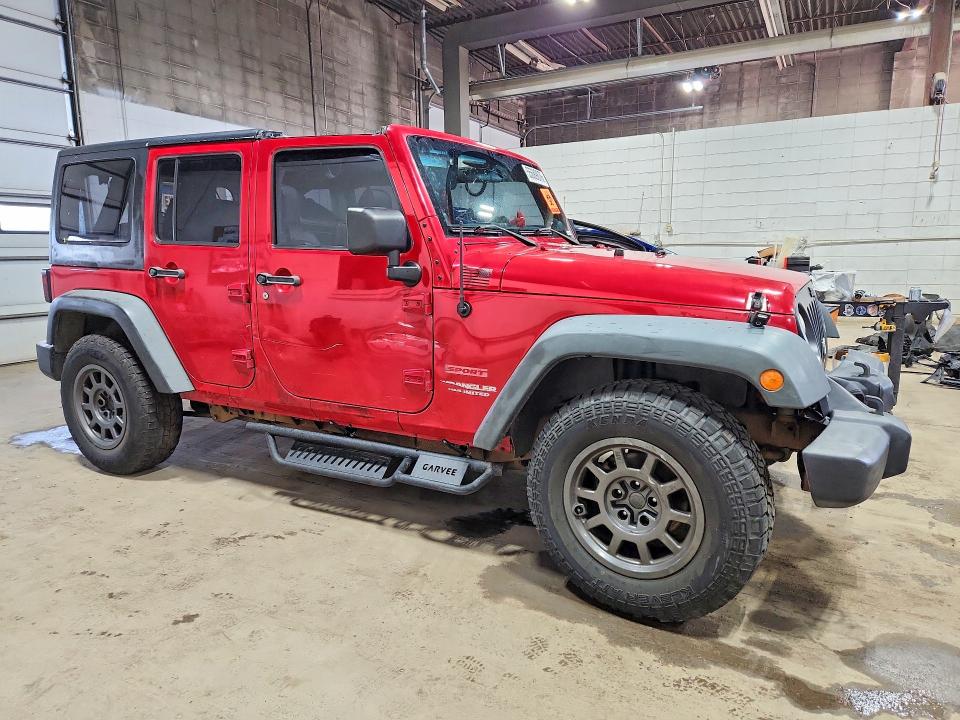 Продажа на аукционе авто 2011 Jeep Wrangler Unlimited, vin: 1J4BA3H18BL579089, номер лота: 55689876