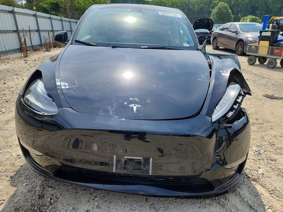 2022 Tesla Model Y მანქანა იყიდება აუქციონზე, vin: 7SAYGDEF6NF562161, აუქციონის ნომერი: 58961736