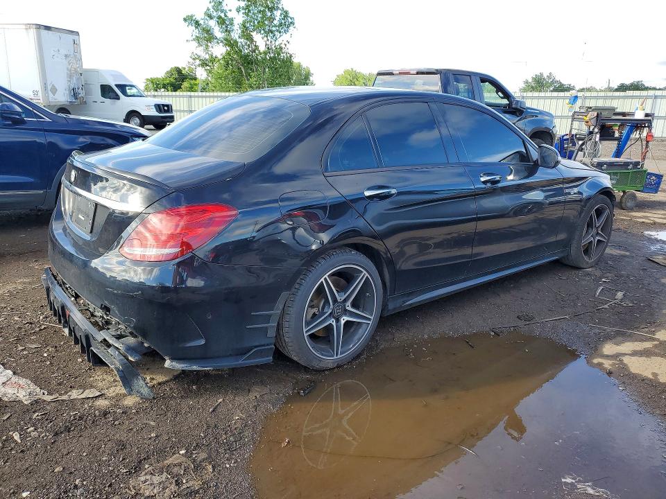 2018 Mercedes-benz C მანქანა იყიდება აუქციონზე, vin: 55SWF6EB6JU251984, აუქციონის ნომერი: 56227956