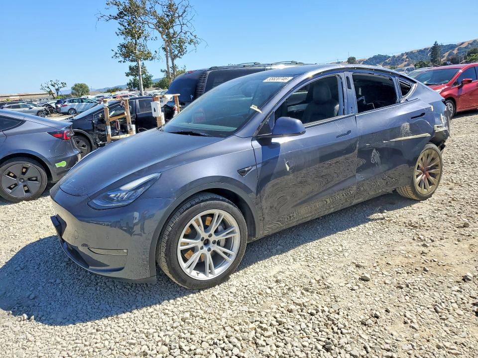 Продаж на аукціоні авто 2021 Tesla Model Y, vin: 5YJYGDEE8MF203526, номер лоту: 55820746