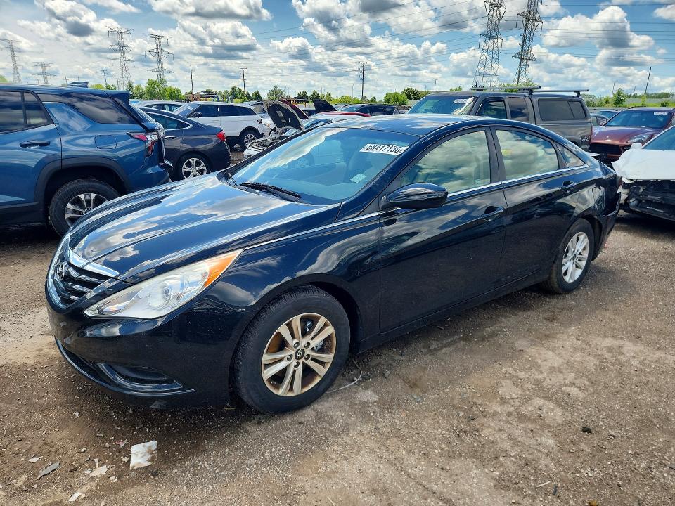 58417136 :رقم المزاد ، 5NPEB4AC3CH397811 vin ، 2012 Hyundai Sonata مزاد بيع