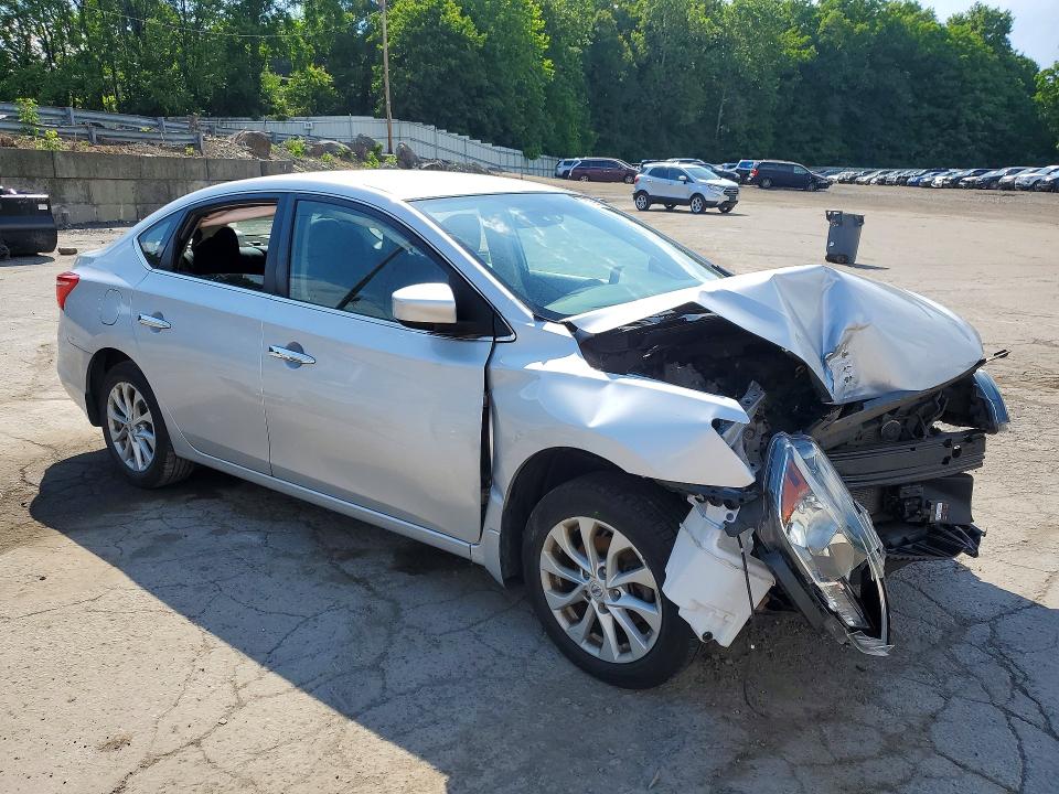 Продажа на аукционе авто 2019 Nissan Sentra, vin: 3N1AB7AP3KY378506, номер лота: 57595556