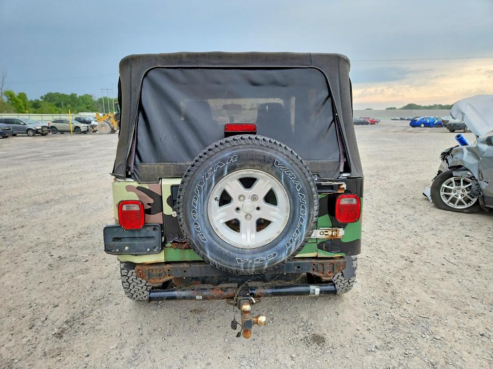 2006 Jeep Wrangler / Tj მანქანა იყიდება აუქციონზე, vin: 1J4FA44S66P735134, აუქციონის ნომერი: 59231146