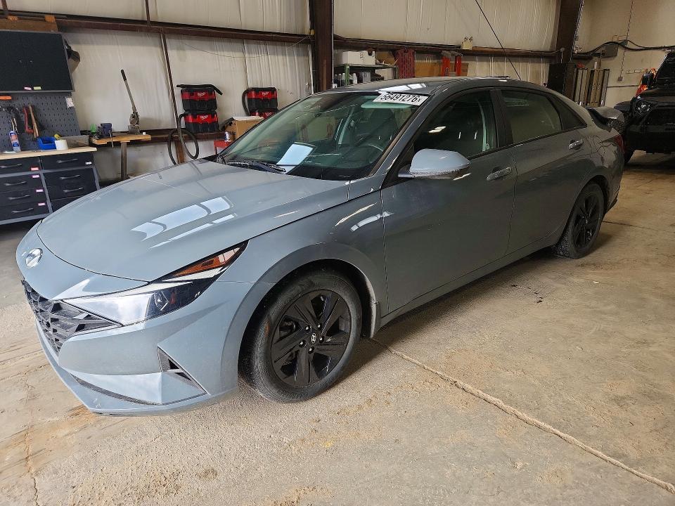 Продажа на аукционе авто 2022 Hyundai Elantra, vin: KMHLM4AG1NU354836, номер лота: 56491276