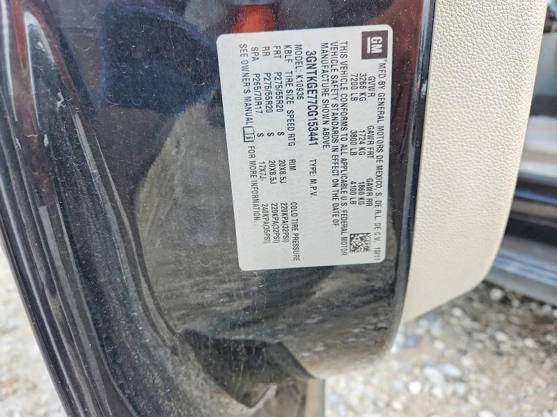 2012 Chevrolet Avalanche მანქანა იყიდება აუქციონზე, vin: 3GNTKGE77CG153441, აუქციონის ნომერი: 56902936